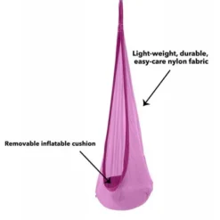 HugglePod Lite Indoor/Outdoor Nylon Hanging Chair With Inflatable Cushion -Deals Patio Elegance Store GUEST 63f966c4 0fc2 46af bbcd 05cc20aa7922