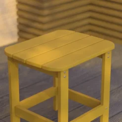Merrick Lane Poly Resin Indoor/Outdoor All-Weather Adirondack Side Table 23 Merrick Lane Poly Resin Indoor/Outdoor All-Weather Adirondack Side Table -Deals Patio Elegance Store GUEST 649ef834 a51a 467d a0c0 f6f39b2d5f44
