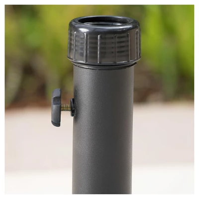 Bahulu 47lb Umbrella Base - Brown - Christopher Knight Home 2 Bahulu 47lb Umbrella Base - Brown - Christopher Knight Home - Image 2