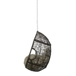 Castaic Indoor/Outdoor Wicker Hanging Chair With 8' Chain - Brown/Khaki - Christopher Knight Home 9 Castaic Indoor/Outdoor Wicker Hanging Chair With 8' Chain - Brown/Khaki - Christopher Knight Home -Deals Patio Elegance Store GUEST 6579027d d33b 406b 8450 06b5cfa0efd4