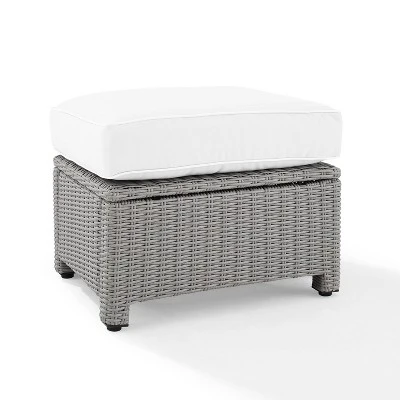 Bradenton Outdoor Wicker Ottoman - Crosley 14 Bradenton Outdoor Wicker Ottoman - Crosley - Image 14
