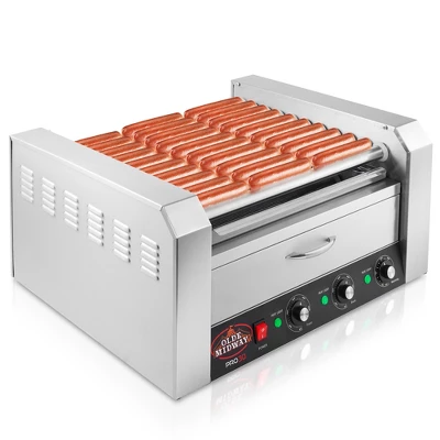 Olde Midway Electric Hot Dog Roller Grill Machine With Bun Warmer, Commercial Grade 8 Olde Midway Electric Hot Dog Roller Grill Machine With Bun Warmer, Commercial Grade - Image 8