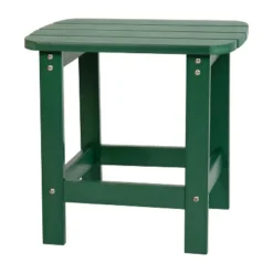 Merrick Lane Poly Resin Indoor/Outdoor All-Weather Adirondack Side Table 35 Merrick Lane Poly Resin Indoor/Outdoor All-Weather Adirondack Side Table -Deals Patio Elegance Store GUEST 696df80e 9936 4d2f a9de a7ccf1e86eb1