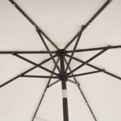 9' X 9' Solar LED Patio Umbrella With Tilt Adjustment And Crank Lift Beige - Wellfor 16 9' X 9' Solar LED Patio Umbrella With Tilt Adjustment And Crank Lift Beige - Wellfor -Deals Patio Elegance Store GUEST 6a5e66ee 1331 429e acf3 ce2840267db6