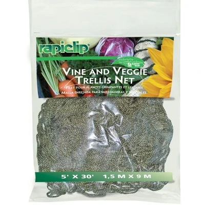 Vine And Veggie Trellis Netting, 5 X 30 1 Vine And Veggie Trellis Netting, 5 X 30
