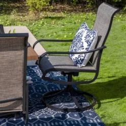 5pc Patio Dining Set With 34" Square Fire Pit Table & Swivel Arm Chairs - Captiva Designs 16 5pc Patio Dining Set With 34" Square Fire Pit Table & Swivel Arm Chairs - Captiva Designs -Deals Patio Elegance Store GUEST 6caeec88 b4d7 4050 9d3d c0a97dfc2c60