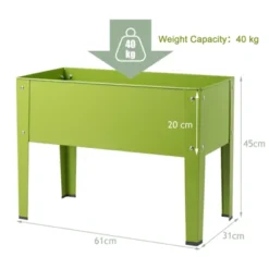 Tangkula Outdoor Elevated Garden Plant Stand Raised Garden Bed With Legs For Indoor And Outdoor Use 25" X13" X 18.0" -Deals Patio Elegance Store GUEST 6d5d7dd1 4cdc 4ab2 a9ce 3707c574e5ca