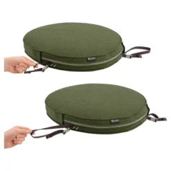 Montlake Fadesafe Round Patio Dining Seat Cushion Set - Heather Fern Green - Classic Accessories 13 Montlake Fadesafe Round Patio Dining Seat Cushion Set - Heather Fern Green - Classic Accessories -Deals Patio Elegance Store GUEST 6f5b40eb d6cc 404d ab7d dcc4fa82316a