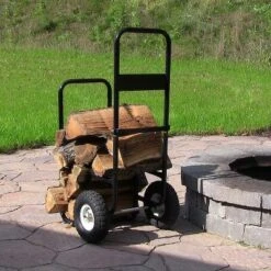 Sunnydaze Decor Sunnydaze Indoor/Outdoor Steel Rolling Firewood Log Cart Carrier With Wheels - 1/8 Face Cord - Black 14 Sunnydaze Decor Sunnydaze Indoor/Outdoor Steel Rolling Firewood Log Cart Carrier With Wheels - 1/8 Face Cord - Black -Deals Patio Elegance Store GUEST 6f96e1d9 391f 43f4 b48f 3466ecd67961