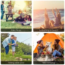 Costway Portable Folding Picnic Double Chair W/Umbrella Table Cooler Beach Camping Chair 12 Costway Portable Folding Picnic Double Chair W/Umbrella Table Cooler Beach Camping Chair -Deals Patio Elegance Store GUEST 71090cb7 b91b 48ae a241 ad8159c6cb1d