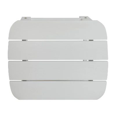 Emma And Oliver Set Of 2 Indoor/Outdoor Folding Adirondack Chairs With Side Table 9 Emma And Oliver Set Of 2 Indoor/Outdoor Folding Adirondack Chairs With Side Table - Image 9