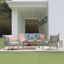 Abbington Teak Patio Sofa With Cushion - Cambridge Casual 9 Abbington Teak Patio Sofa With Cushion - Cambridge Casual -Deals Patio Elegance Store GUEST 71908c80 b4c3 4542 9fb3 32014eb16d90