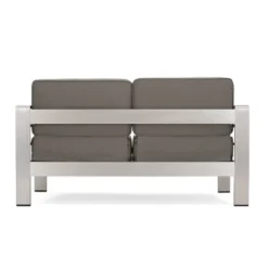 Cape Coral 5pc Aluminum And MGO Seating Set With Fire Table Khaki/Light Gray - Christopher Knight Home 24 Cape Coral 5pc Aluminum And MGO Seating Set With Fire Table Khaki/Light Gray - Christopher Knight Home -Deals Patio Elegance Store GUEST 72369f1a e599 4d30 93cb 877b6f8ed328