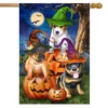 Spooky Pups House Flag 28" X 40" Briarwood Lane
