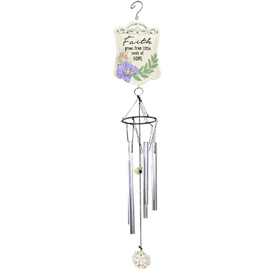 Home & Garden Blossom Windchime - One Windchime 21.5 Inches - Flowers Inspirational - - Polyresin - Multicolored 3 Home & Garden Blossom Windchime - One Windchime 21.5 Inches - Flowers Inspirational - - Polyresin - Multicolored - Image 3