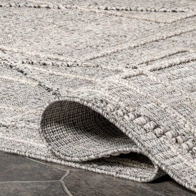 NuLOOM Crissy Contemporary High-Low Indoor/Outdoor Area Rug 3 NuLOOM Crissy Contemporary High-Low Indoor/Outdoor Area Rug - Image 3