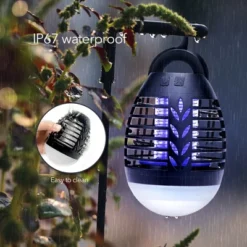 Dartwood Outdoor Bug Zapper - Waterproof, USB Rechargeable And Battery Powered Mosquito Killer, Insect Trap And Fly Swatter -Deals Patio Elegance Store GUEST 750b0040 e554 4bfb 892e 28ac4e40a759