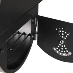 Captiva Designs E02GR006 Offset Charcoal Smoker - Black -Deals Patio Elegance Store GUEST 7643b8d2 c7f5 49d9 8a61 8b5206390882