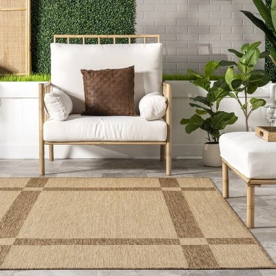 NuLOOM Natasha Casual Stripes Indoor/Outdoor Area Rug 7 NuLOOM Natasha Casual Stripes Indoor/Outdoor Area Rug - Image 7