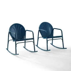 Griffith Set Of 2 Metal Rocking Chairs - Crosley -Deals Patio Elegance Store GUEST 77060de3 97a8 4ef5 9ab7 dbc2cec696b5