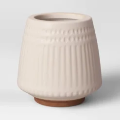 Textured Ceramic Planter Pots White - Opalhouse™ -Deals Patio Elegance Store GUEST 771efa5e 3add 4e21 80c4 c9499e40fff5
