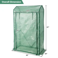 Costway 39'' X 20'' X 67'' Walk-in Garden Greenhouse Hot House Tomato Plant Warm House 12 Costway 39'' X 20'' X 67'' Walk-in Garden Greenhouse Hot House Tomato Plant Warm House -Deals Patio Elegance Store GUEST 795390eb 359c 4c05 89e5 f0cd2d6d3402