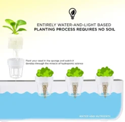 Ivation 11-Pod Indoor Herb Garden, Hydroponic Growing System Kit -Deals Patio Elegance Store GUEST 79772072 525c 4cf4 94e0 876b3201d2f0