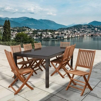 Morgan 9pc Patio Dining Set - International Home Miami 5 Morgan 9pc Patio Dining Set - International Home Miami - Image 5
