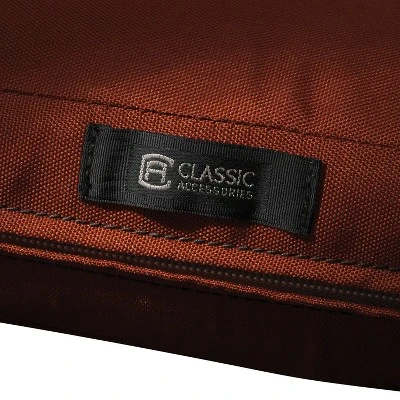 Montlake FadeSafe Patio Chair/Loveseat Back Cushion Spice - Classic Accessories 5 Montlake FadeSafe Patio Chair/Loveseat Back Cushion Spice - Classic Accessories - Image 5