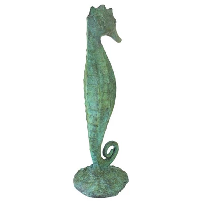 Design Toscano Seahorse Bronze Garden Statue 2 Design Toscano Seahorse Bronze Garden Statue - Image 2