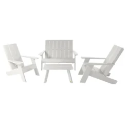 Italica 4pc Outdoor Set With Modern Adirondack Chairs, Double Wide Adirondack Chairs & Table - Highwood 21 Italica 4pc Outdoor Set With Modern Adirondack Chairs, Double Wide Adirondack Chairs & Table - Highwood -Deals Patio Elegance Store GUEST 7c49f053 ad89 4f0e 8f27 df93654c5c0b