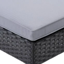 Parksville Patio Bar Set With Cushions - Black/Gray - CorLiving -Deals Patio Elegance Store GUEST 7f3fd426 68e7 4973 a1cf f17ad9563359