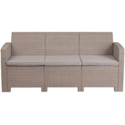 Merrick Lane Outdoor Furniture Resin Sofa Faux Rattan Wicker Pattern Patio 3-Seat Sofa With All-Weather Cushions 16 Merrick Lane Outdoor Furniture Resin Sofa Faux Rattan Wicker Pattern Patio 3-Seat Sofa With All-Weather Cushions -Deals Patio Elegance Store GUEST 7fa16292 8bcd 44a5 95dd 153d06b5ea65