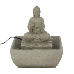 Resin Traditional Buddha Fountain Beige - Olivia & May 11 Resin Traditional Buddha Fountain Beige - Olivia & May -Deals Patio Elegance Store GUEST 813ed756 85cd 41ff bd12 c2315fe729eb