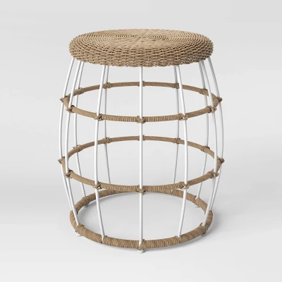 Southport 3pc Motion Patio Chat Set With Metal Legs - Natural/White - Opalhouse™ 6 Southport 3pc Motion Patio Chat Set With Metal Legs - Natural/White - Opalhouse™ - Image 6