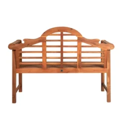 Lutyens 3-Seat Arched Acacia Wood Outdoor Garden Patio Bench - JONATHAN Y -Deals Patio Elegance Store GUEST 819ed57a fa38 415e a857 cc41437131b0