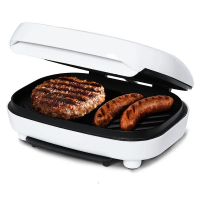 Brentwood Electric Contact Grill 2 Slice Capacity In White 3 Brentwood Electric Contact Grill 2 Slice Capacity In White - Image 3