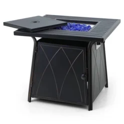 5pc Patio Dining Set With Steel Fire Pit Table & 360 Swivel Chairs - Captiva Designs -Deals Patio Elegance Store GUEST 8266d358 5e8c 4630 a9e0 eec978f6ec9a