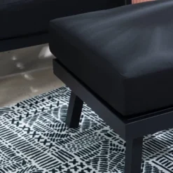 Linon Lark Aluminum Ottoman 13 Linon Lark Aluminum Ottoman -Deals Patio Elegance Store GUEST 82e54916 efb6 4e59 8796 2add794c7ddd