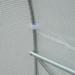 Outsunny 11.5' X 9.8' X 6.5' Outdoor Walk-In Tunnel Greenhouse Hot House With Roll-up Windows, Zippered Door, PE Cover, White -Deals Patio Elegance Store GUEST 847c4a0e 174c 4d5e 9b30 88bcb82a8667