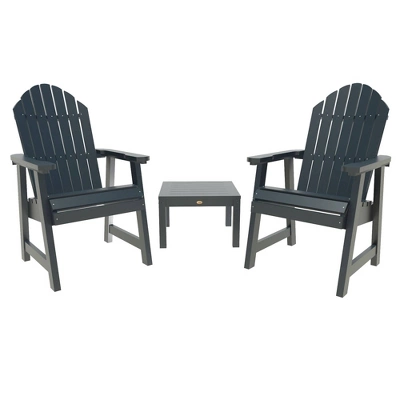 Hamilton 3pc Outdoor Set With Deck Chairs & Adirondack Side Table - Highwood 8 Hamilton 3pc Outdoor Set With Deck Chairs & Adirondack Side Table - Highwood - Image 8