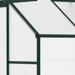 Outsunny Walk-In Garden Greenhouse Aluminum Polycarbonate With Roof Vent For Plants Herbs Vegetables -Deals Patio Elegance Store GUEST 88a1c3d1 883c 46d6 9988 a5d6932d9a92