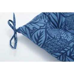 Outdoor/Indoor Tufted Seat Cushions Blue - Pillow Perfect 9 Outdoor/Indoor Tufted Seat Cushions Blue - Pillow Perfect -Deals Patio Elegance Store GUEST 89ca9d2a caa2 4a50 99dc b1c1212b3cbb
