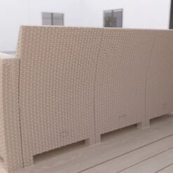 Merrick Lane Outdoor Furniture Resin Sofa Faux Rattan Wicker Pattern Patio 3-Seat Sofa With All-Weather Cushions 20 Merrick Lane Outdoor Furniture Resin Sofa Faux Rattan Wicker Pattern Patio 3-Seat Sofa With All-Weather Cushions -Deals Patio Elegance Store GUEST 8c834faf 3e4e 4700 9ddc 7ac1c8468f61