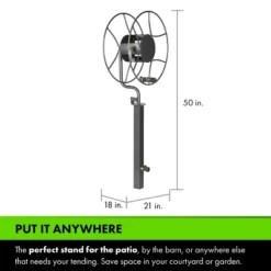 Yard Butler Free Standing Swivel Hose Reel - Water Hose Caddy For Yard Or Garden - Freestanding Metal Outdoor Water Pipe Stand 10 Yard Butler Free Standing Swivel Hose Reel - Water Hose Caddy For Yard Or Garden - Freestanding Metal Outdoor Water Pipe Stand -Deals Patio Elegance Store GUEST 8dc7ba59 b068 4518 93da 18a5bd7e0bc7