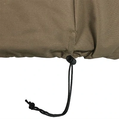 Sunnydaze Decor Sunnydaze Outdoor Weather-Resistant Secure Fit Water Fountain Feature Protective Cover - 38" X 70" - Khaki 2 Sunnydaze Decor Sunnydaze Outdoor Weather-Resistant Secure Fit Water Fountain Feature Protective Cover - 38" X 70" - Khaki - Image 2