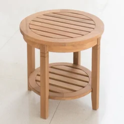 Cambridge Casual Teak Round Sherwood Patio Accent Table -Deals Patio Elegance Store GUEST 8e99f5e6 f70f 461f b8fc 54cc6609b231