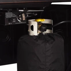 5pc Set With 42" Square Outdoor Aluminum Fire Table & Four Chairs - Oakland Living -Deals Patio Elegance Store GUEST 8eac4849 c80c 4336 b396 852c7049e457