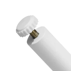 Aluminum Outdoor Round Side Table With Adjustable Feet White - Crestlive Products -Deals Patio Elegance Store GUEST 8eb6021c 037a 4f62 a068 3bc8b4d039e0