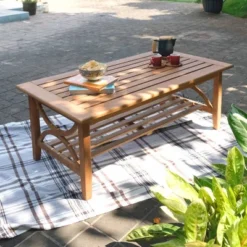 Abbington Teak Patio Coffee Table - Cambridge Casual -Deals Patio Elegance Store GUEST 8ecf497a cf27 4dec 9255 d7b05c9daa11